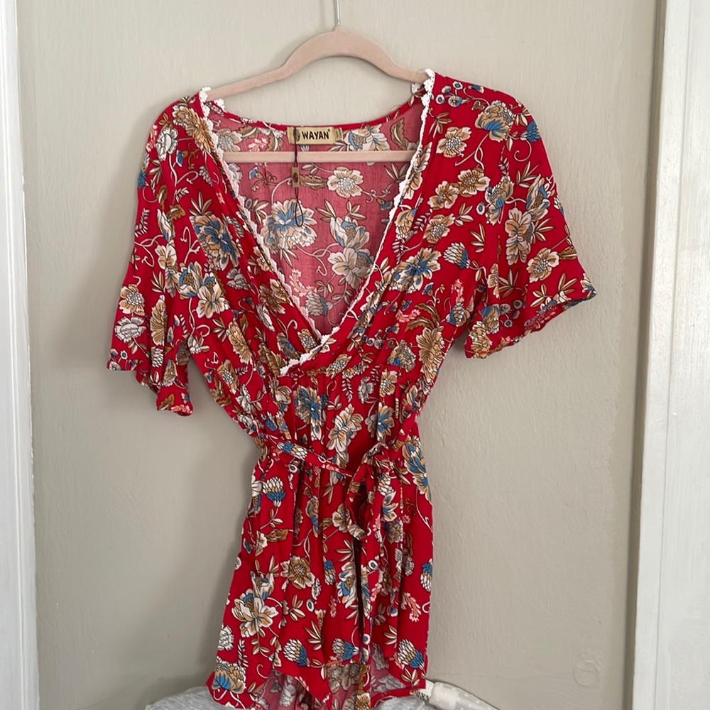 Floral romper
